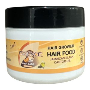 ESSENCE HAIR GROWER HAIR FOOD JAMAICAN BLACK CASTOR OIL 125g