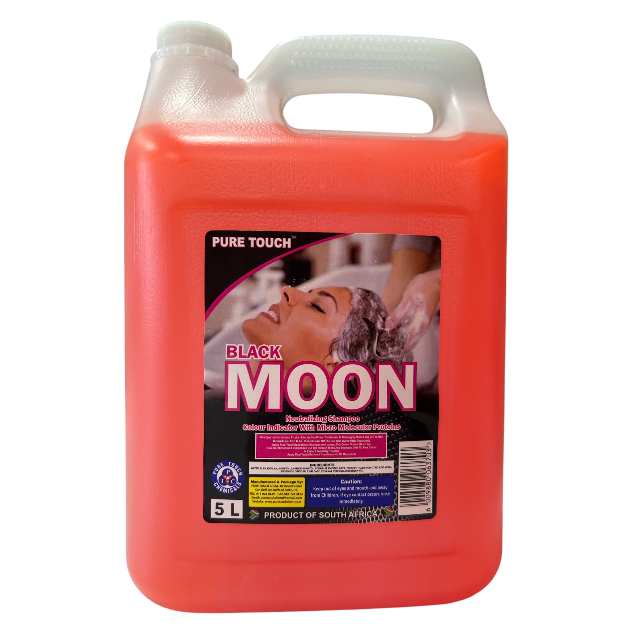 Pure Touch Black Moon Neutralizing Shampoo 5L