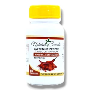 CAYENNE PEPPER CAPSULES 60’s