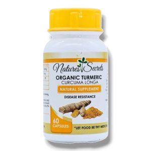 ORGANIC TUMERIC CAPSULES 60’s
