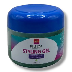 BELLEZA STYLING GEL WITH MAXIMUM HOLD & NON FLAKING 250ml
