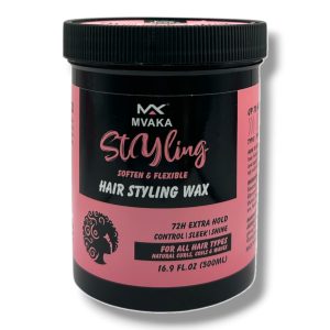 MVAKA SOFTEN & FLEXIBLE HAIR STYLING WAX 500ml
