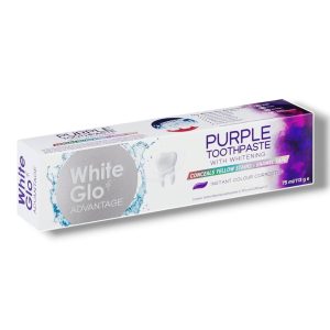 WHITE GLO ADVANTAGE PURPLE TOOTHPASTE 75ml