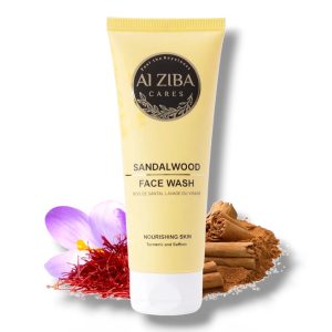SANDALWOOD FACE WASH WITH SAFFRON & TUMERIC 100ml