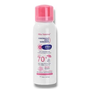 MISS VANESSA ROSE ESSENCE CONTINUOUS SPRAY SUNSCREEN (spf 70+) 150ml