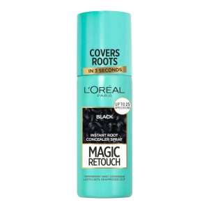 LOREAL PARIS MAGIC RETOUCH INSTANT ROOT CONCEALER SPRAY 75g (Black)