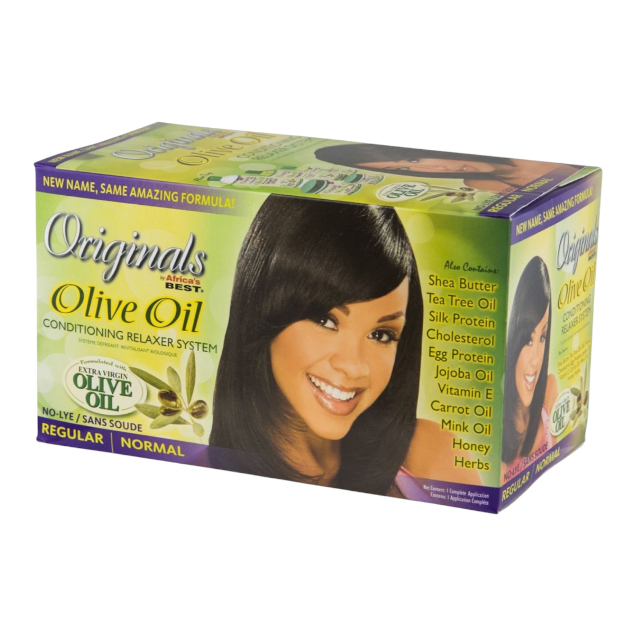 Olive oil relaxer kit
